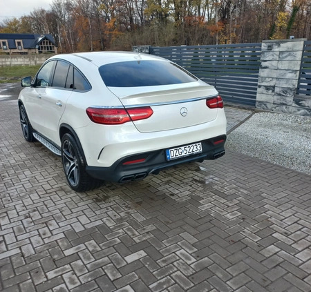 Mercedes-Benz GLE cena 195500 przebieg: 125000, rok produkcji 2015 z Zgorzelec małe 466